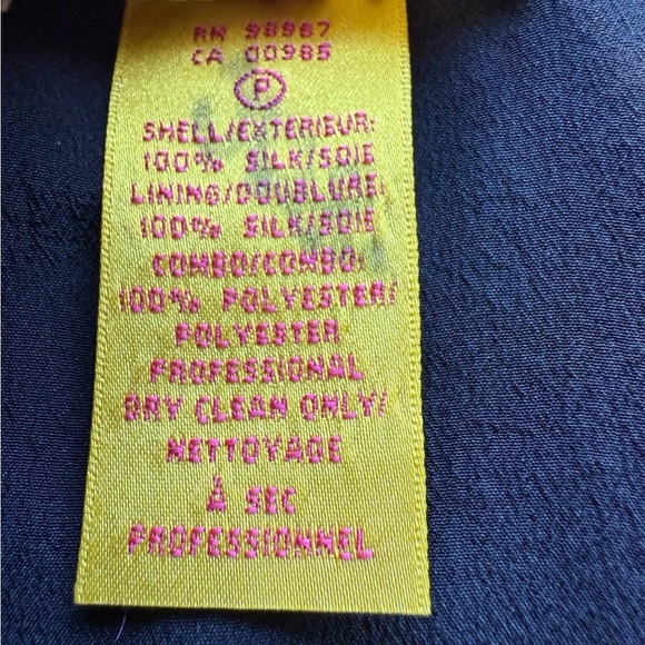 Catherine Malandrino Metallic Patchwork Sheath Dress Black Multi Sz 2 - Picture 8 of 9